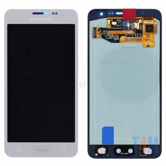 TOUCH+DISPLAY SAMSUNG GALAXY A3/A300F PLATA (SERVICE PACK GH97-16747C)